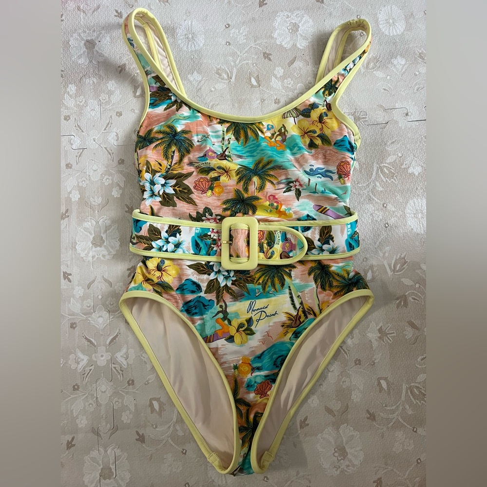 ALEMAIS "Mermaid Point" one-piece swimsuit